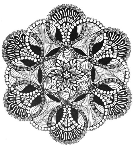 Mandala is a complex, symmetrical or asymmetrical ornament that represents a microcosm of the entire universe. zentangle | Zentangles | Pinterest | Coloring, Mandala ...