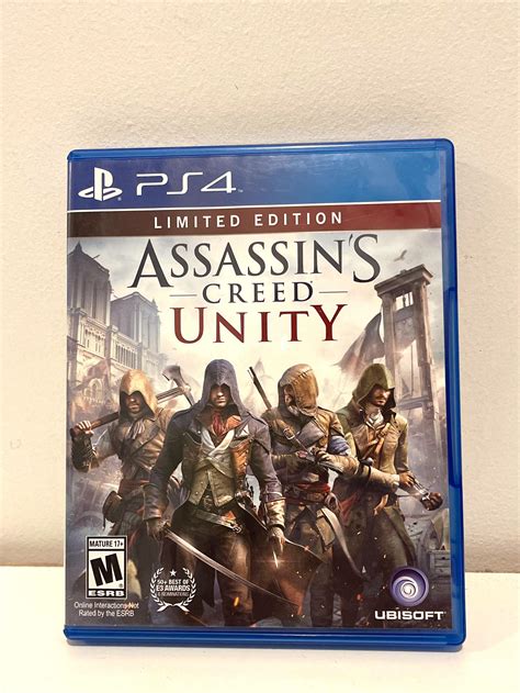 Assassins Creed Unity Limited Edition Video Gaming Video Games