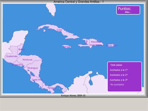 Mapa Interactivo De America Capitales Mapa