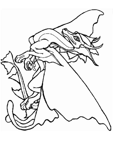 Drago piccolo a forma di. Draghi 3, Disegni per bambini da colorare