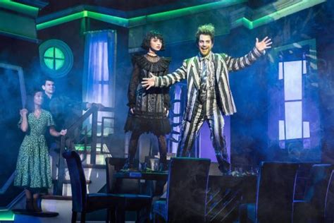 Review Broadways Beetlejuice Is Bawdy Musical Anarchy