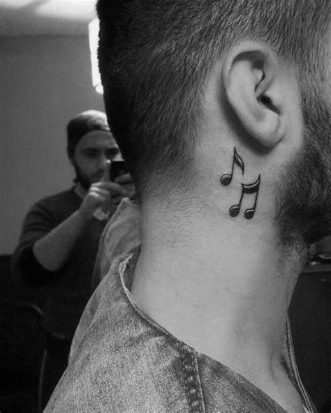 Top 43 Simple Music Tattoos For Men 2020 Inspiration Guide Simple