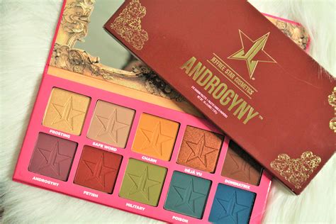 Jeffree Star Cosmetics Androgyny Palette Review And Make Up Look