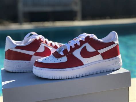Giày Nike Air Force 1 ‘07 Team Red White Aq4134 600 Authentic Shoes