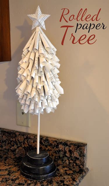 Someday Crafts Rolled Paper Christmas Tree