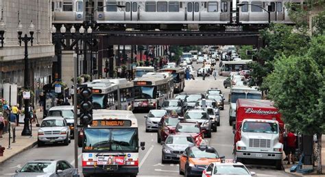 Traffic Increase Contrasts Population Declines In Illinois In Utc White