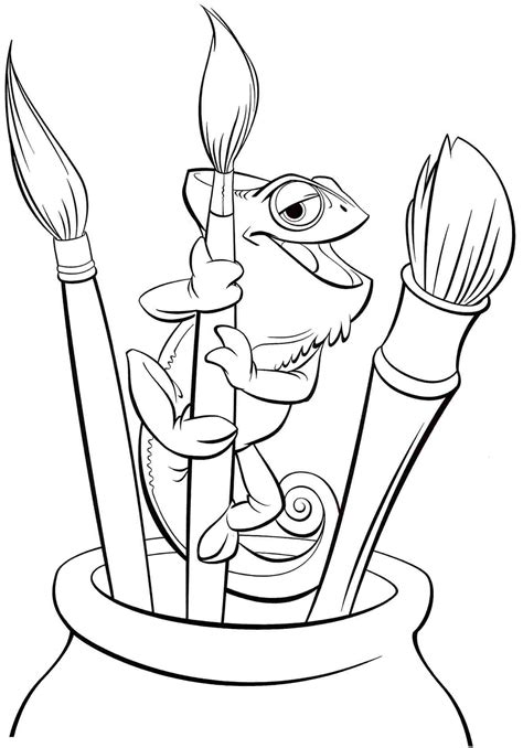Tangled Coloring Pages and Book | Tangled coloring pages, Rapunzel