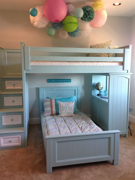 This Sydney Bunk Bed Would Be So Cute For A Girls Room Great Colors