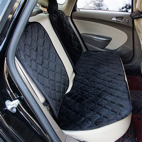 Winter Plush Car Seat Cover Back Rear Seat Cushion Comfort Warm Seat