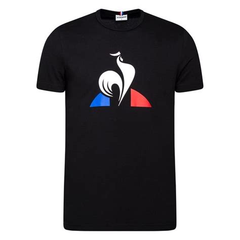 Le Coq Sportif T Shirt Essential Schwarz Wei Blau Rot