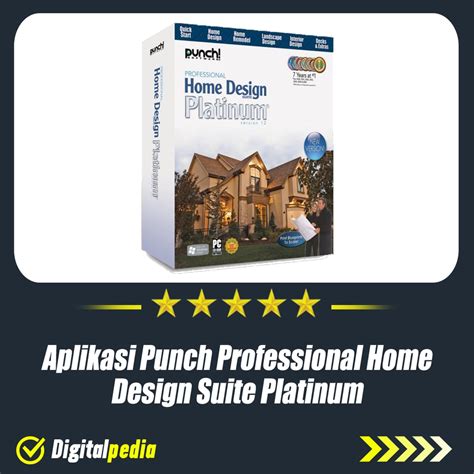 Jual Aplikasi Punch Professional Home Design Suite Platinum Full