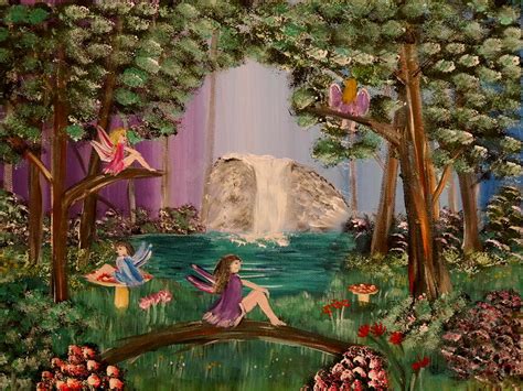 Fairyland Painting By Bernd Hau Fine Art America