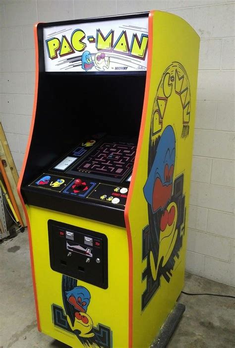 Pac Man Arcade Machine Upgraded Beautifully Restored Original Pacman