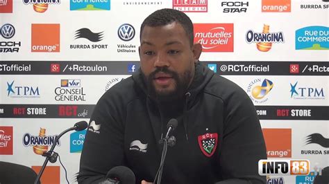 conférence rct interview steffon armitage 27 11 2014 youtube