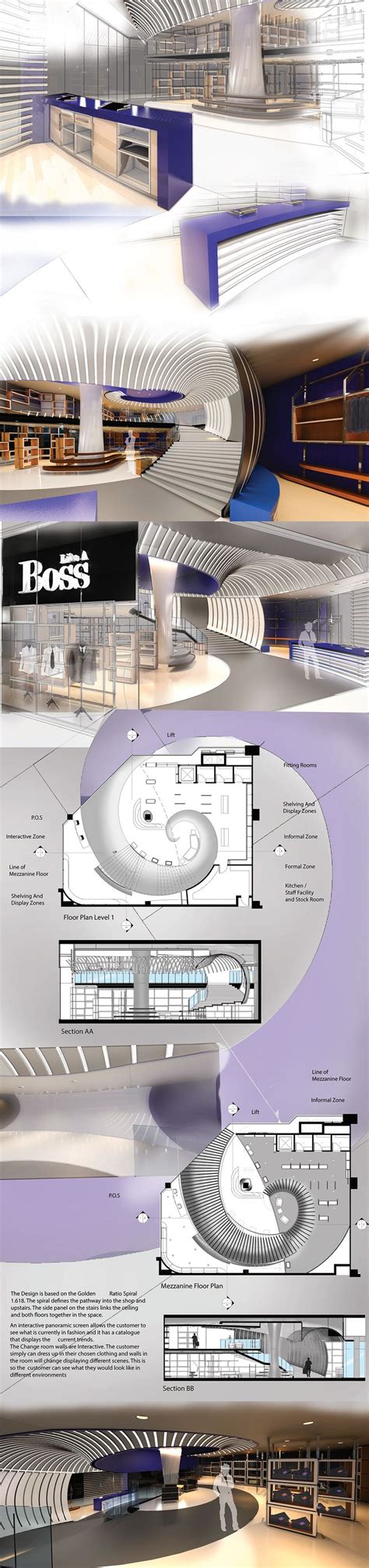 Retail Store Design Concept On Behance Retail Store Design Concept