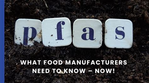 Pfas What Food Manufacturers Need To Know Now Youtube