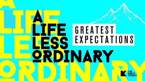 A Life Less Ordinary | Greatest Expectations - YouTube