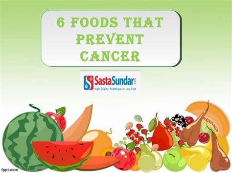 Foods To Reduce Cancer Risk