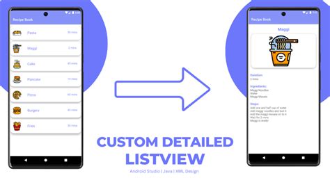 Custom Listview In Android Studio Using Java Easy Steps Android