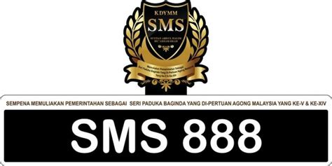 We specialize in special or nice car number plate, vip number plate. #Malaysia: JPJ Adds "SMS" To Car Registration Number Plates