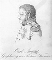 CARL AUGUST, Großherzog von Sachsen-Weimar-Eisenach (1757 - 1828 ...