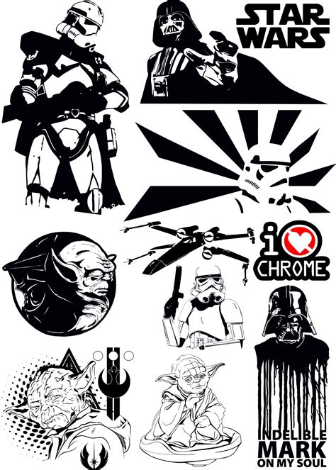 Star Wars Vector Clip Art