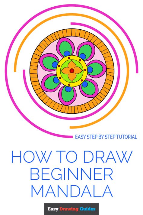 How to Draw an Easy Mandala - Story | Easy drawings ...