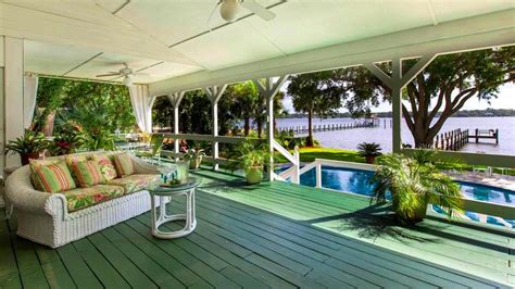 Riverfront Home With Dock At 136 Riverside Dr Ormond B