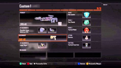 Black Ops 2 Best Class Setup Svu Sniper Call Of Duty Bo2 Gameplay