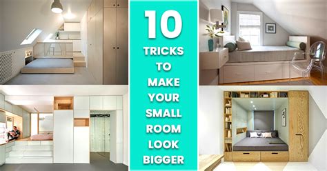 10 Tricks To Make Your Small Room Look Bigger