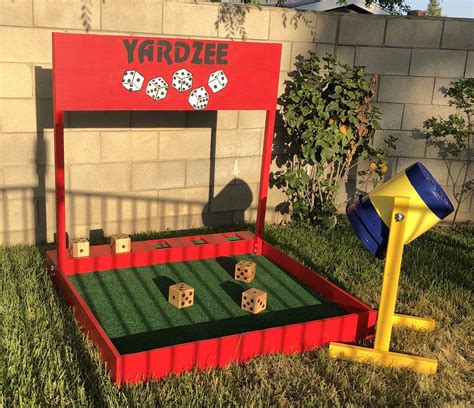 Yardzee Carnival Games Carnival Games Yardzee Diy Projects