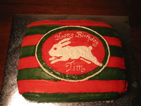 Rabbitohs Birthday Cake