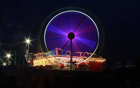 Ferris Wheel — At Santa Cruz Beach Boardwalk Ca