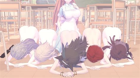 Rule 34 3d 6girls Ass Bent Over Bowing Breasts Classroom Clothed
