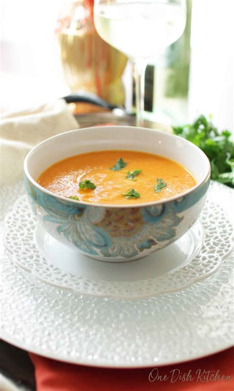 Curried Carrot Soup Recipe Single Serving One Dish Kitchen