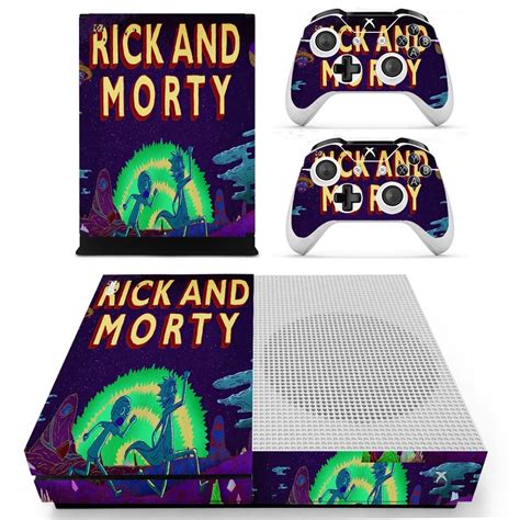 Rick And Morty Skin Decal For Xbox One S Console And Controllers