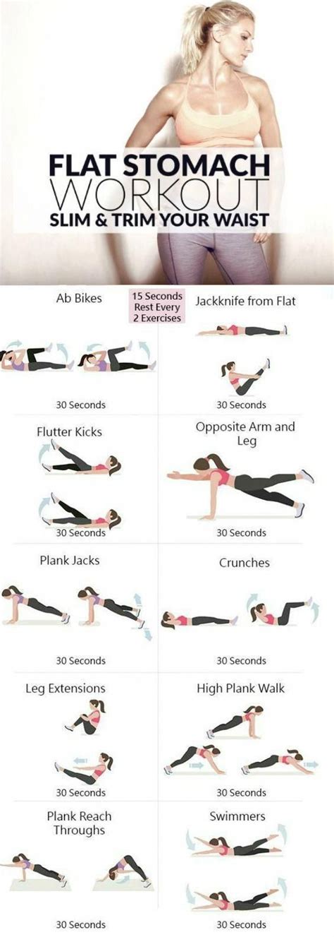 Wow Fabulous Stomach Exercises To Lose Belly Workout For Flat