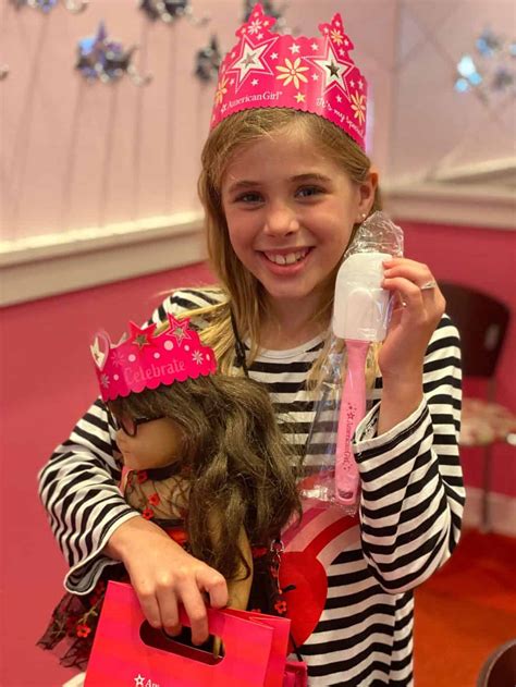 britt s american girl store birthday party an american girl doll party