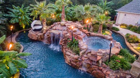 Colleyville Hgtv Cool Pools Ultimate Pools Residential Lazy River
