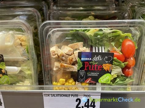 We did not find results for: EDEKA deli Snack Salat Pute: Kalorien, Angebote & Preise