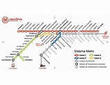 Plans Metros - Plan du métro de Caracas, Vénézuela - Ultra Large