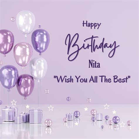 100 Hd Happy Birthday Nita Cake Images And Shayari