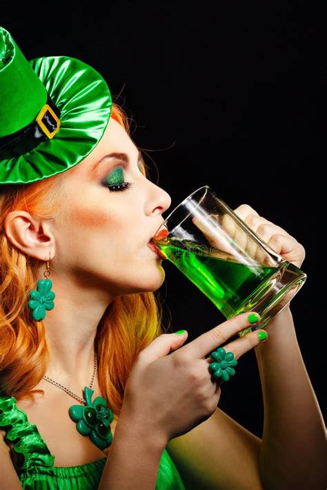 Girl Wearing Leprechaun Stock Photo Image Of Girl Cute 50382948