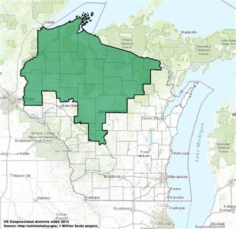 Wisconsins 7th Congressional District Alchetron The Free Social
