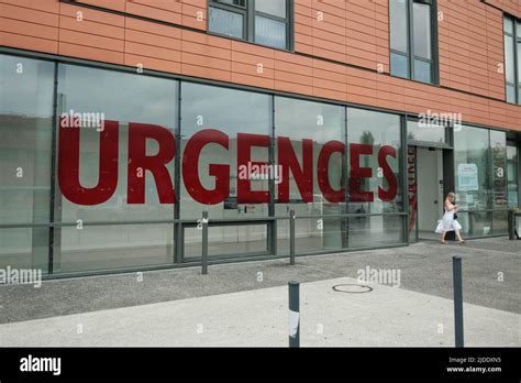 Toulouse, France, June 20, 2022. Purpan Hospital Emergency Department