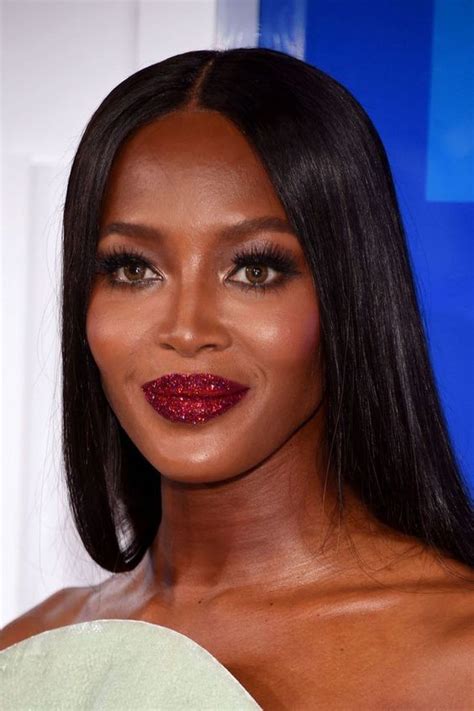 Naomi Campbell Rocks Glitter Lips At The Mtv Vmas With Pat Mcgrath S Lust 004 Rocks Glitter