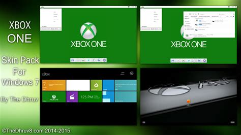 Xbox One Skinpack Windows 7 Windows10 Themes I Cleodesktop