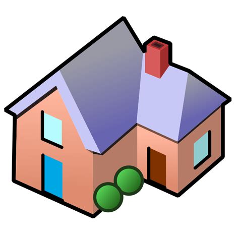 Filesmall Svg House Iconsvg Wikimedia Commons