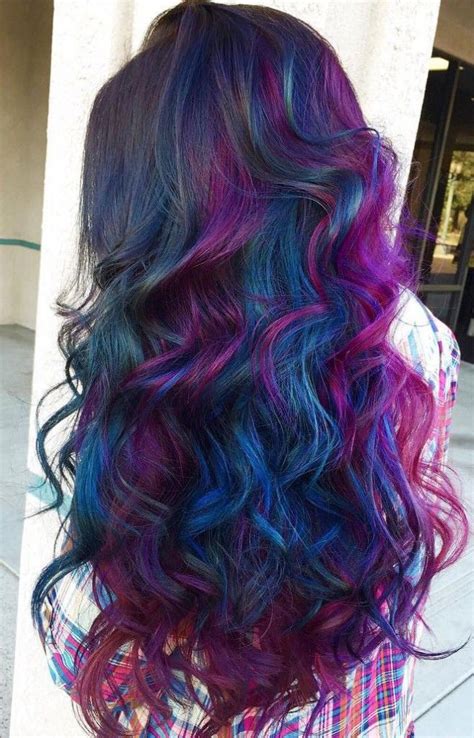 Cosmic Oil Slick ~ This is preeeeetty | Hair Tips, Tricks ...