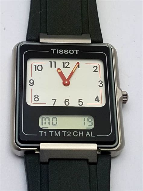 Tissot Two Timer Nos Mens Watch Swiss Made 1980s Catawiki